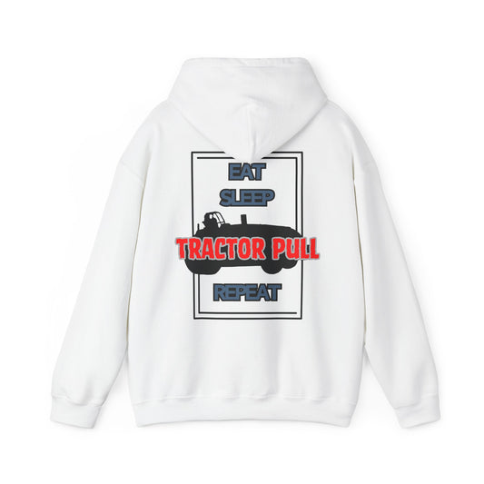 Eat, Sleep, Tractor Pull, Repeat Hoodie