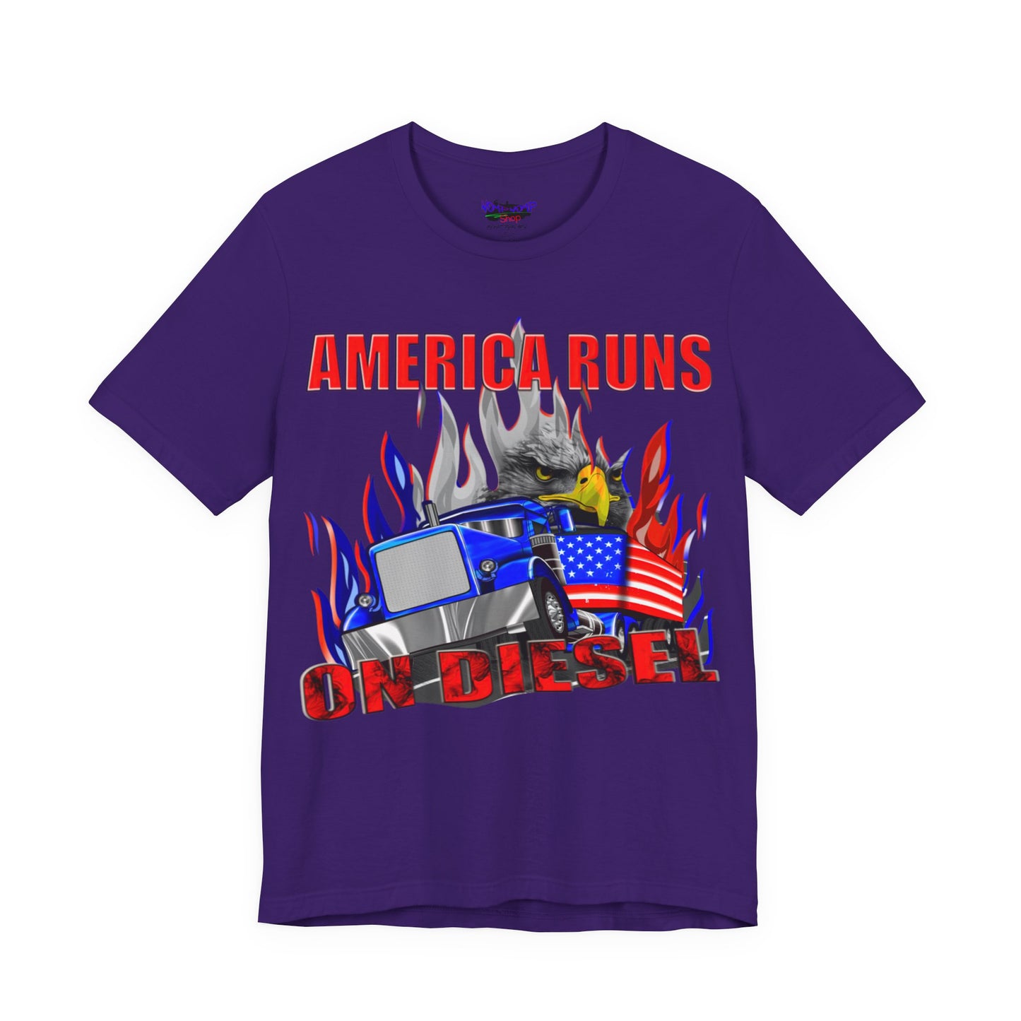 America Runs On Diesel Tee