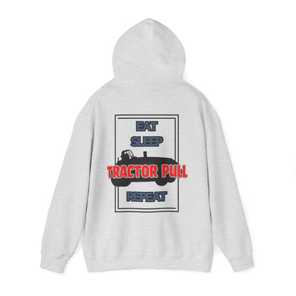 Eat, Sleep, Tractor Pull, Repeat Hoodie