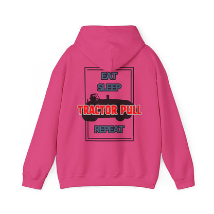 Eat, Sleep, Tractor Pull, Repeat Hoodie