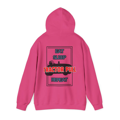 Eat, Sleep, Tractor Pull, Repeat Hoodie