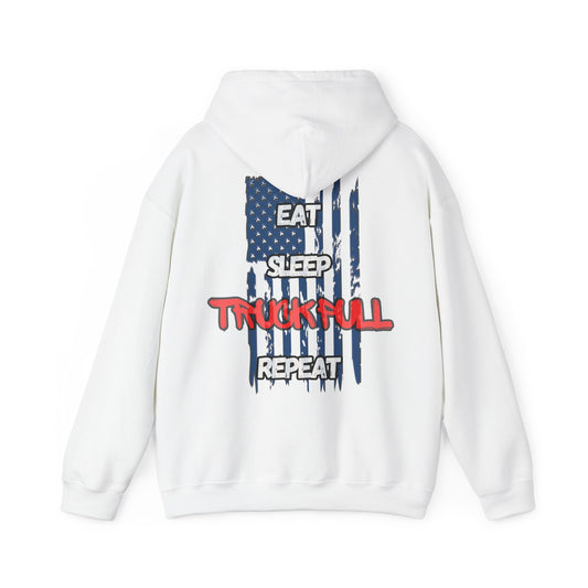Eat, Sleep, Truck Pull, Repeat Hoodie